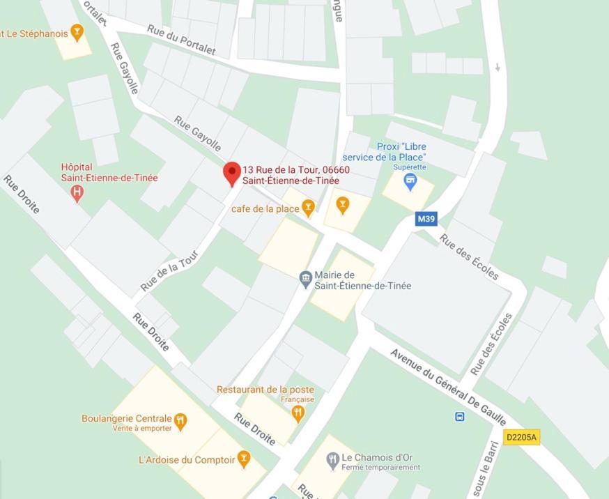 Studio La Tour Saint-Étienne-de-Tinée Esterno foto
